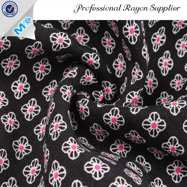MR Best Selling 100% printed rayon fabric,rayon printed fabr