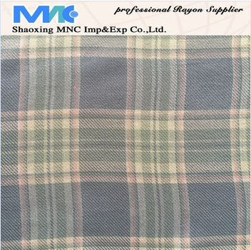 MY16013 Hight Quality yarn dye, tartan fabric,rayon yarn