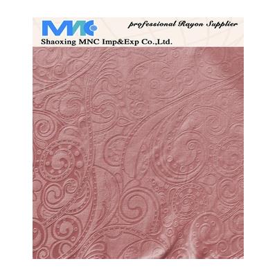 MJ16027RD Hot selling rayon jacquard fabric,new jacquard des