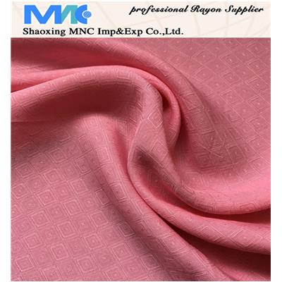 MJ16087RD Hot selling rayon jacquard fabric,new jacquard