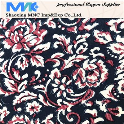 MR16006RP Best Selling 100% rayon printed challis fabric