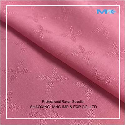MJ16039RD Hot selling rayon jacquard fabric,new jacquard