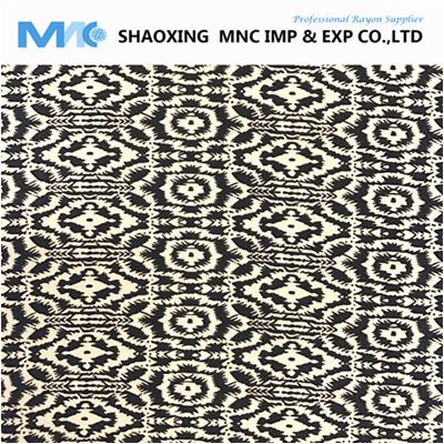 MR16016RP Best Selling 100% rayon printed challis fabric
